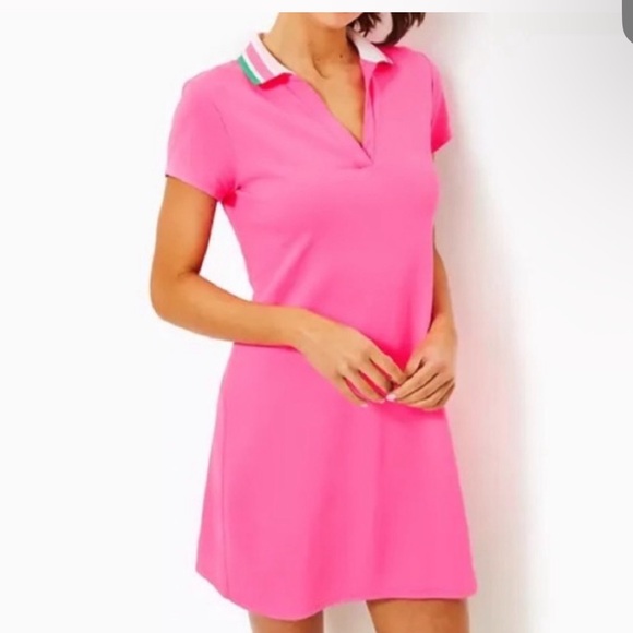 Lilly Pulitzer Dresses & Skirts - Lilly Pulitzer Pink Polo Dress